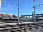 Retired Caltrain diesel hauled rolling stock